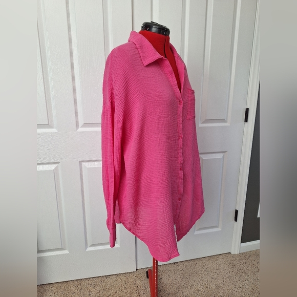 Shade & Shore Pink Swim Coverup - Picture 10 of 10